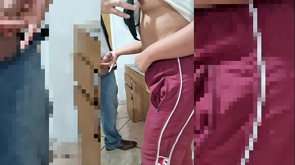 Real homemade. Quick sex at the class room. Teen student sucking teacher´s cock in public