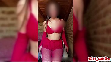 Latina in uniform, white girl masturbating, asks to be fucked deliciously