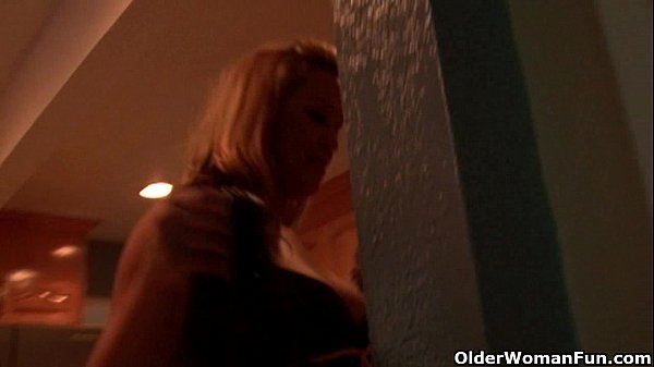 Blonde soccer milf fucks black cock