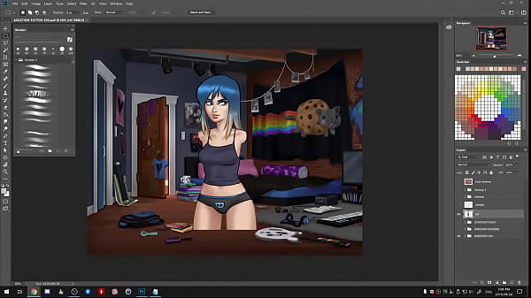 Stream | Picarto | DarkCookie - Summertime Saga (2019.09.24)