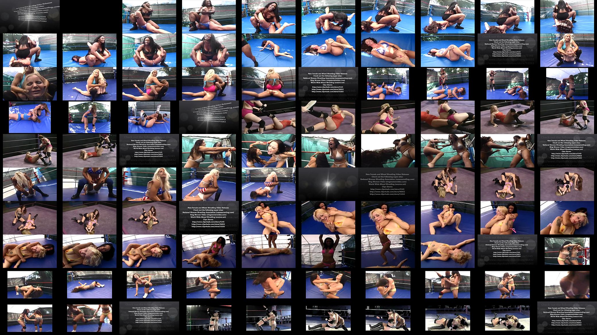 MUST SEE FEMALE and MIXED WESTLING VIDEOS - Volume 1 预览图