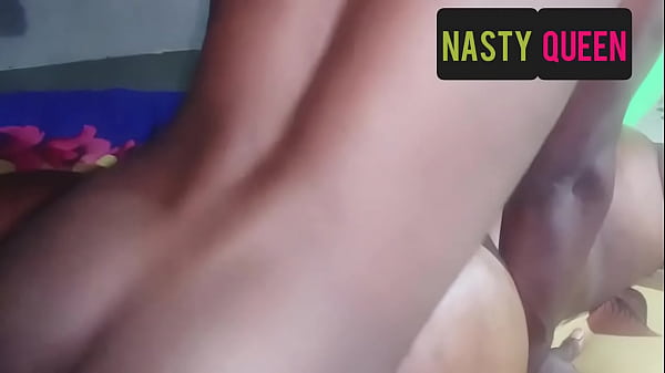 Nasty queen going nasty on the black long cock