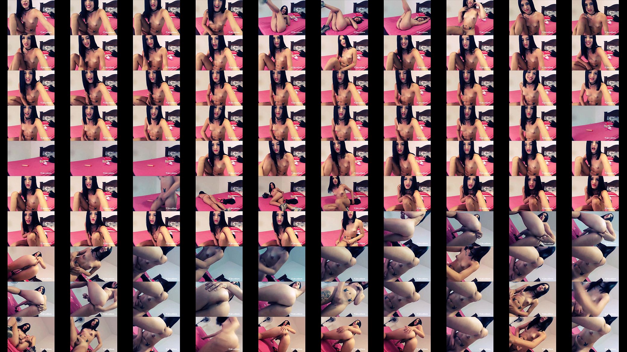 Adorable Shemale with Cute Hormone Titties Playing 预览图