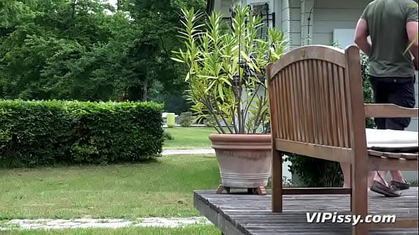 Anal for Ria Hill as she gets pissed all over the place in every hole she has - drinking piss out of ass is the best