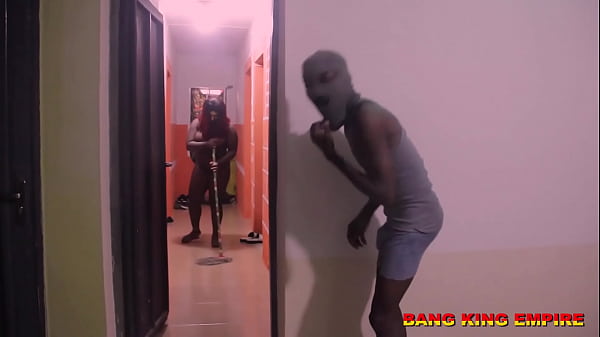 Ebony black African Girlfriend gives me a great blowjob and then I fucked her beautiful wet pussy AS BIRTHDAY GIFT IN MY APARTMENT