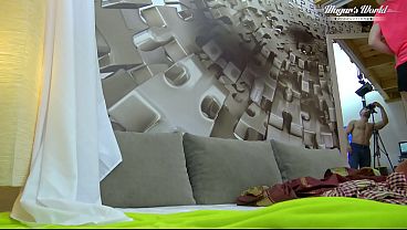 Behind The Scenes Of Small Titted Nesty Gets Fucked