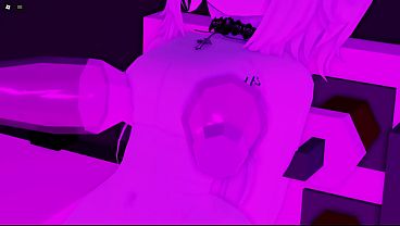 【Roblox Brookhaven】 Hentai girl bound with embarrassing training equipment and made to squirt 【2026/4】