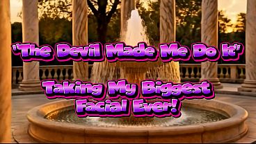 MILF Takes Massive Facial Cumshot POV