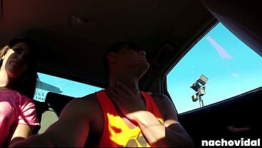 45 years old Nuria is HORNIER THAN EVER! She takes the chance at public sex