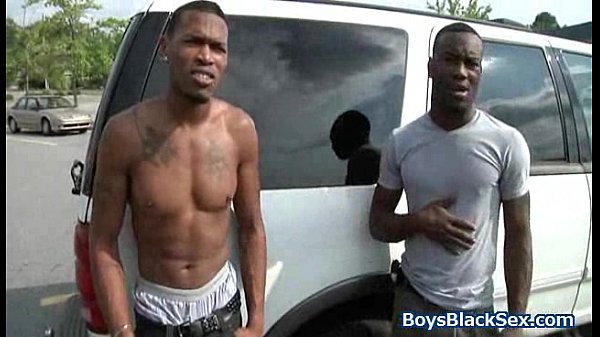 White Sexy Boy Hardcore Interracial Bareback Gay Fucking 05