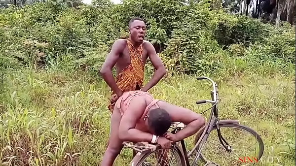 Bicycle fuck with my hot girl outdoor