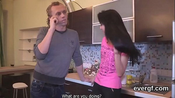 Flat broke lover allows slutty friend to bang his gf for dollars