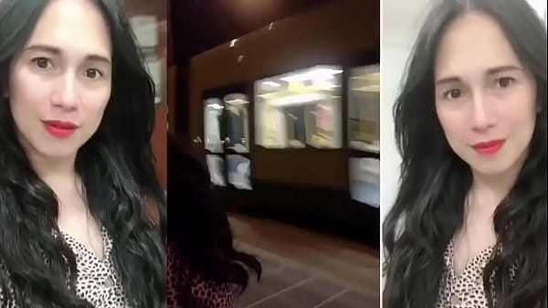 Download Video - beautifull ladyboy masturbate and show her cock in public