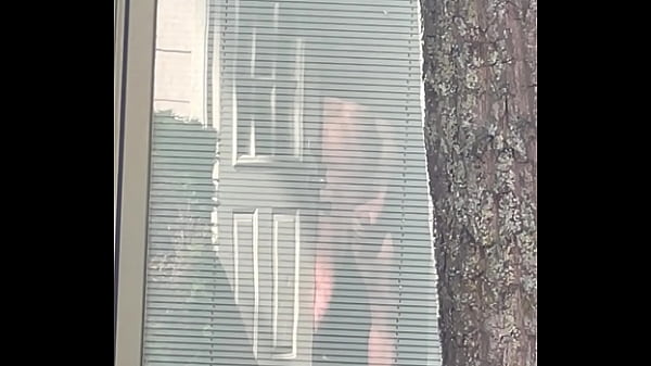 Watching my neighbor masturbate