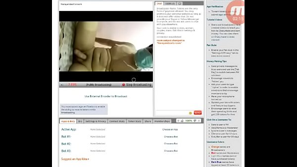 Mask video live on chaturbate