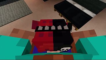 ゴス系の女の子は自制心を失って官能的に私を犯す / マインクラフト ジェニー Mod