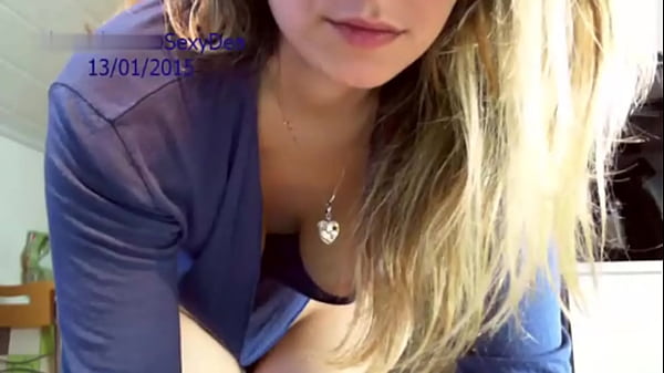 Blonde Teen Rides A Dildo