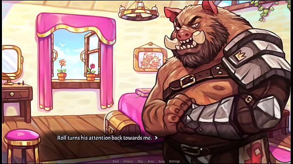 My Pig Princess [ Hentai Game PornPlay ] Ep.5 will I pass the massive boar guard to get a hot naked bath with the princess