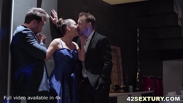 Download Video - Charming Two Guys at the Party Yields Two Dicks in Her - Blue Angel&comma; Erik Everhard&comma; Gerson