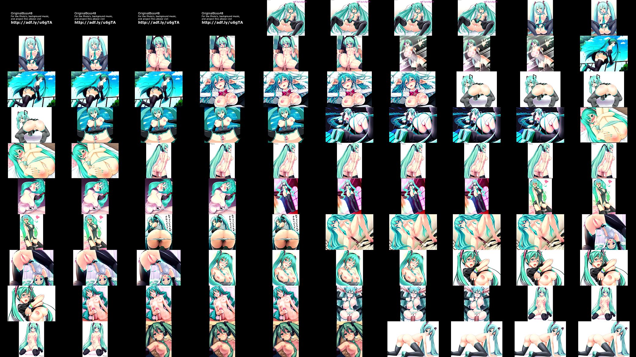 Hatsune Miku Hentai 预览图