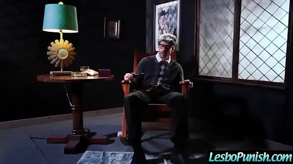 Hard Action Sex With (abigail&jessa) Lesbian Girls Punishing With Dildos clip-04