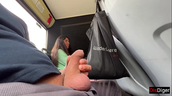 young shemales jerking off public bus