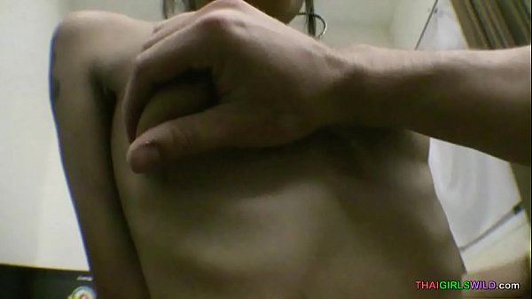 Skinny Asian freelancer has sex with foreigner for money