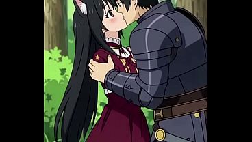 anime warrior with busty girl ai video