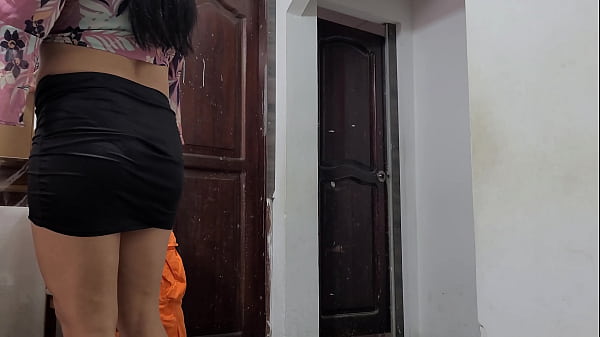 Amateur - I fuck the sexy delivery guy's big cock - anal sex
