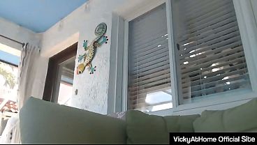Vicky Vette Spreads Her Legs And Takes Off Her Bikini To Masturbate! 5 min