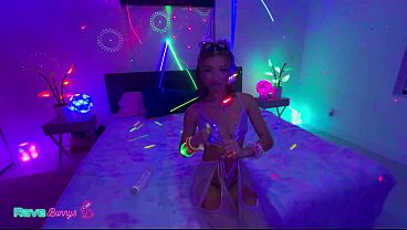 Rave-Ready Clara Trinity Seduces The DJ And Rides His Thick Cock!