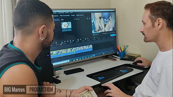 Por tr&aacute;s das c&acirc;meras, com Leonan Davis