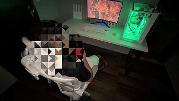I had sex while he was playing.