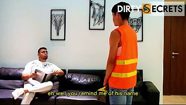 I HIRED AN ELECTRICIAN FOR SOME REPAIRS AND MY HORNY STEPDAUGHTER ENDS UP LETTING HIM FUCK HER IN THE ASS.