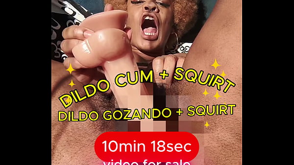 DILDO CUM ON MY HAIRY PUSSY (video  25pics combo)