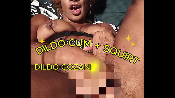 DILDO CUM ON MY HAIRY PUSSY (video  25pics combo)