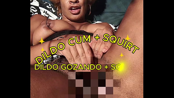 DILDO CUM ON MY HAIRY PUSSY (video  25pics combo)