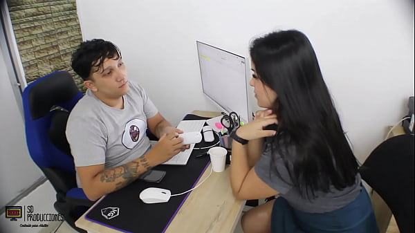 Horny Employee Gets Sneak Peek With Her Pussy PART 1