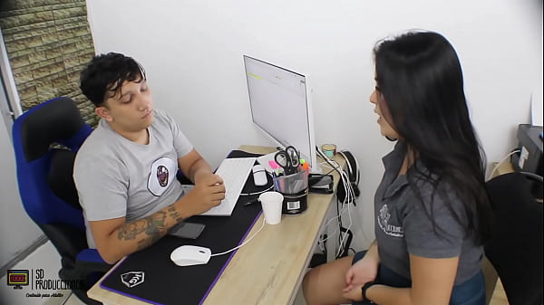 Horny Employee Gets Sneak Peek With Her Pussy PART 1