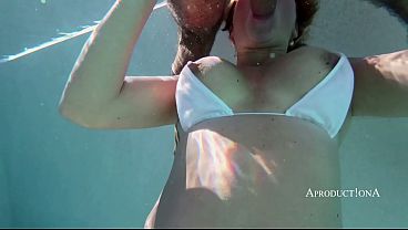 UNDERWATER ANAL ASS LICK FACE FUCK CUM EAT