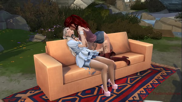 Lesbian seduces a straight girl, they have passionate lesbian sex