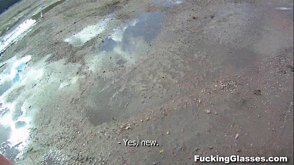 Fucking Glasses - Fucked Emma on a construction site teen-porn