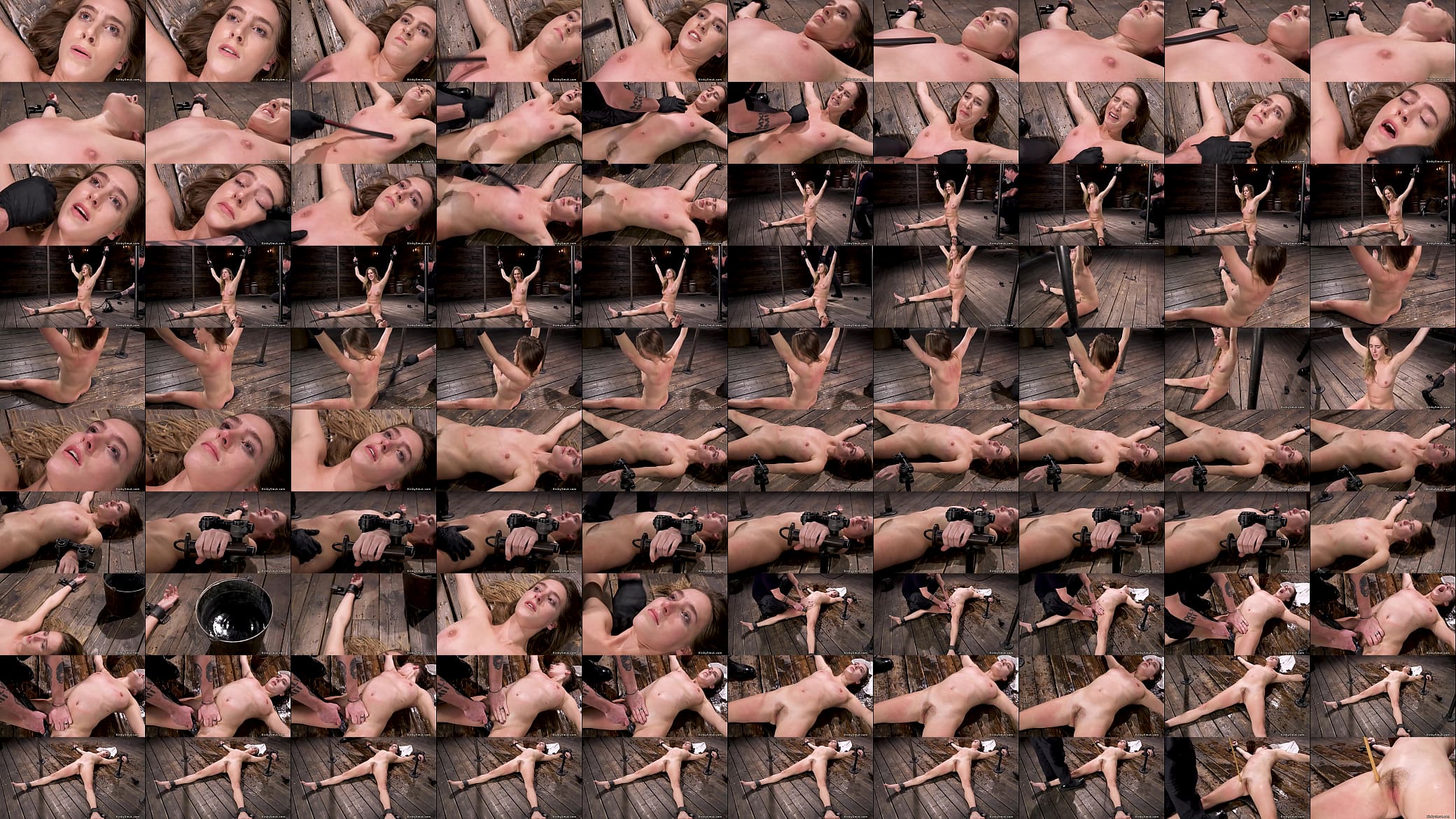 Shackled babe takes corporal punishment 预览图