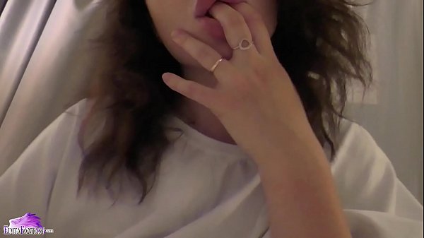 Horny Girl Play Pussy Vibrator and Intensive Orgasm