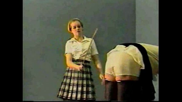 b. Femdom Caning