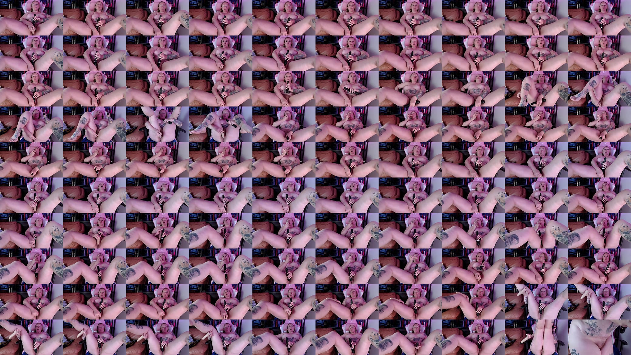 Wet and wild: Masturbating with toys on my gaming chair 预览图