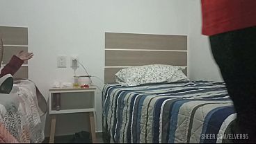 Candyi93 hot está calienta y se come a su profe de muay tai