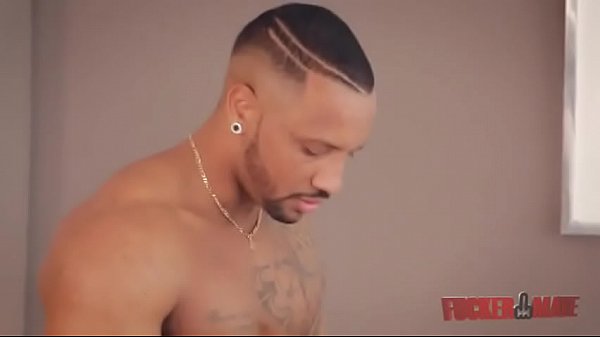 Black hunks make love