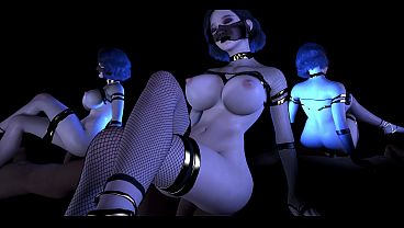 VAM Goth Girl Cowgirl Dance | 3D Hentai Animation