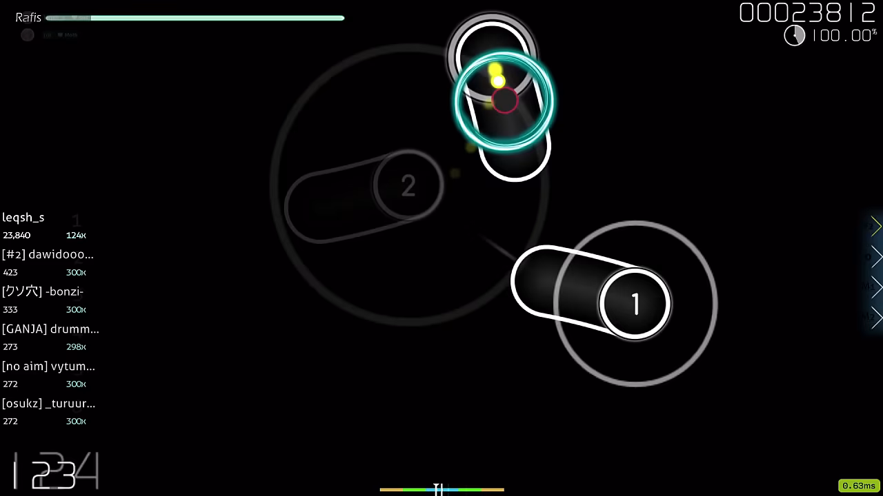 peak osu gameplay